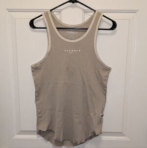 YoungLA 313 Rocket Rib Tank (Tan)